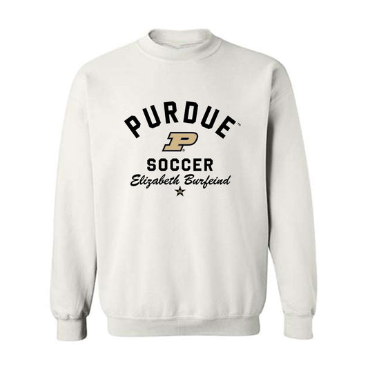 Purdue - NCAA Women's Soccer : Elizabeth Burfeind - Classic Shersey Crewneck Sweatshirt-0