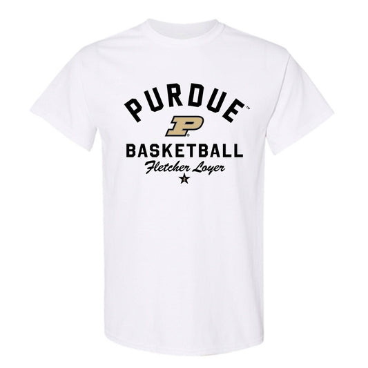 Purdue - NCAA Men's Basketball : Fletcher Loyer - Classic Shersey T-Shirt-0