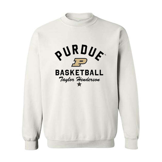 Purdue - NCAA Women's Basketball : Taylor Henderson - Classic Shersey Crewneck Sweatshirt-0