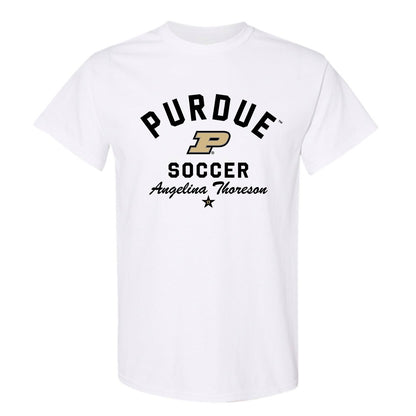 Purdue - NCAA Women's Soccer : Angelina Thoreson - Classic Shersey T-Shirt-0