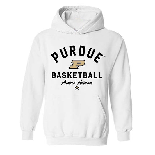 Purdue - NCAA Women's Basketball : Averi Aaron - Classic Shersey Hooded Sweatshirt-0