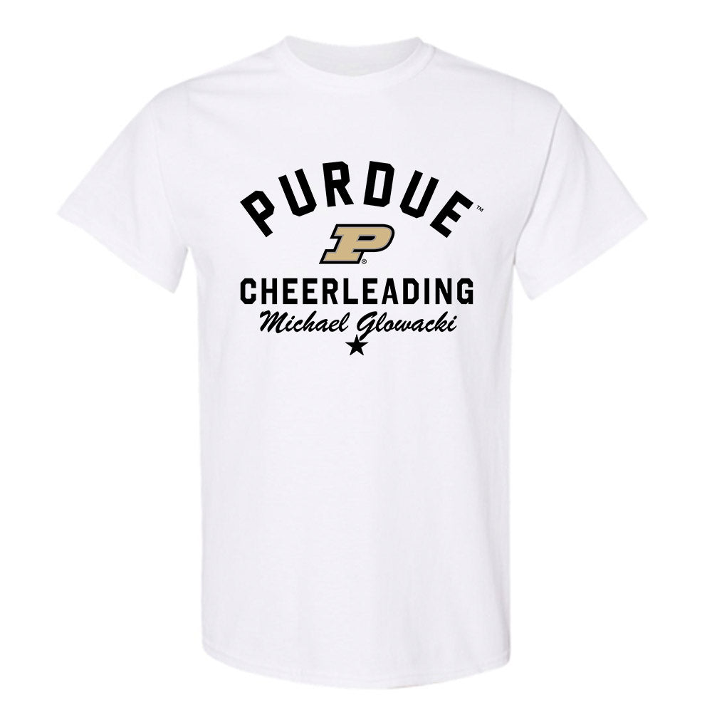 Purdue - NCAA Cheerleading : Michael Glowacki - Classic Shersey T-Shirt-0