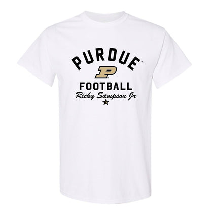 Purdue - NCAA Football : Ricky Sampson Jr - Classic Shersey T-Shirt-0