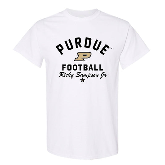 Purdue - NCAA Football : Ricky Sampson Jr - Classic Shersey T-Shirt-0