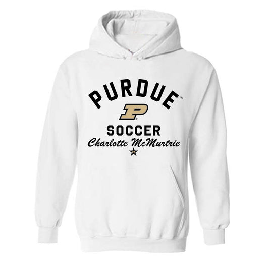 Purdue - NCAA Women's Soccer : Charlotte McMurtrie - Classic Shersey Hooded Sweatshirt-0