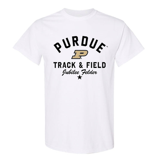 Purdue - NCAA Women's Track & Field : Jubilee Felder - Classic Shersey T-Shirt-0