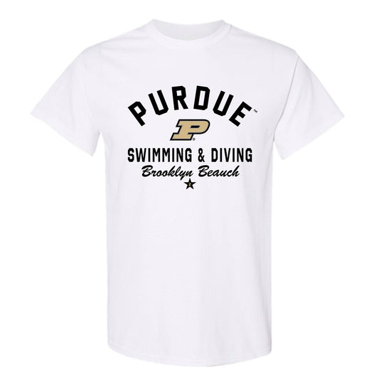 Purdue - NCAA Women's Swimming & Diving : Brooklyn Beauch - Classic Shersey T-Shirt-0