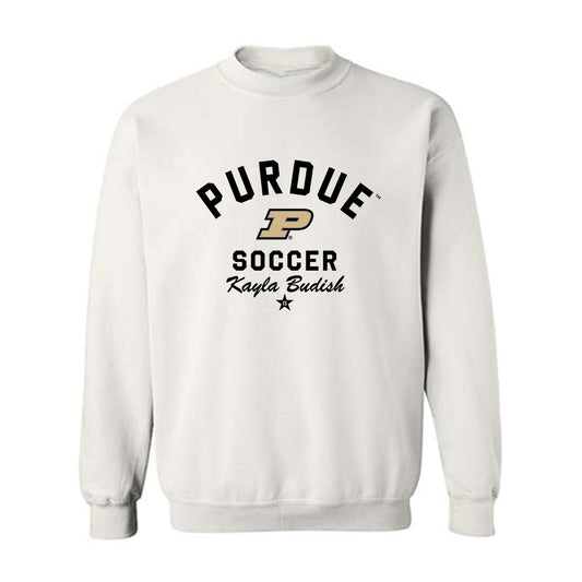 Purdue - NCAA Women's Soccer : Kayla Budish - Classic Shersey Crewneck Sweatshirt-0