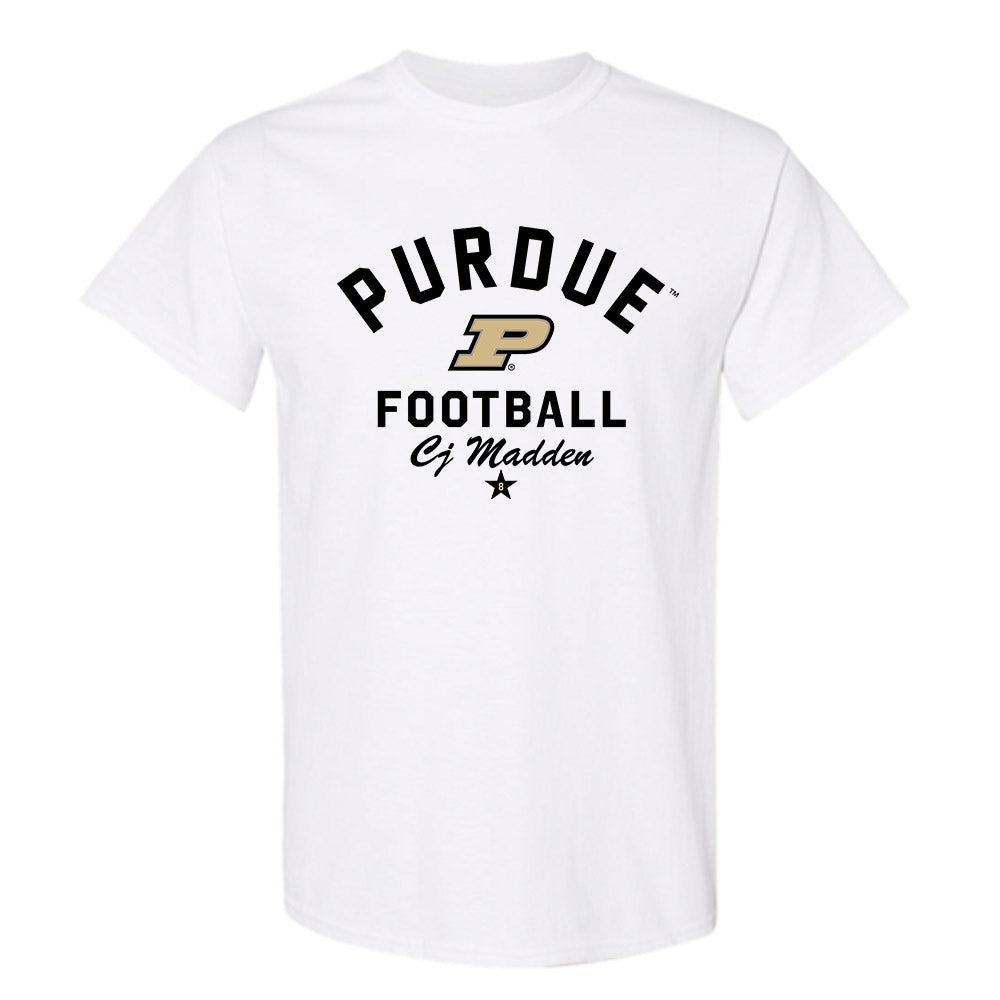Purdue - NCAA Football : Cj Madden - Classic Shersey T-Shirt-0