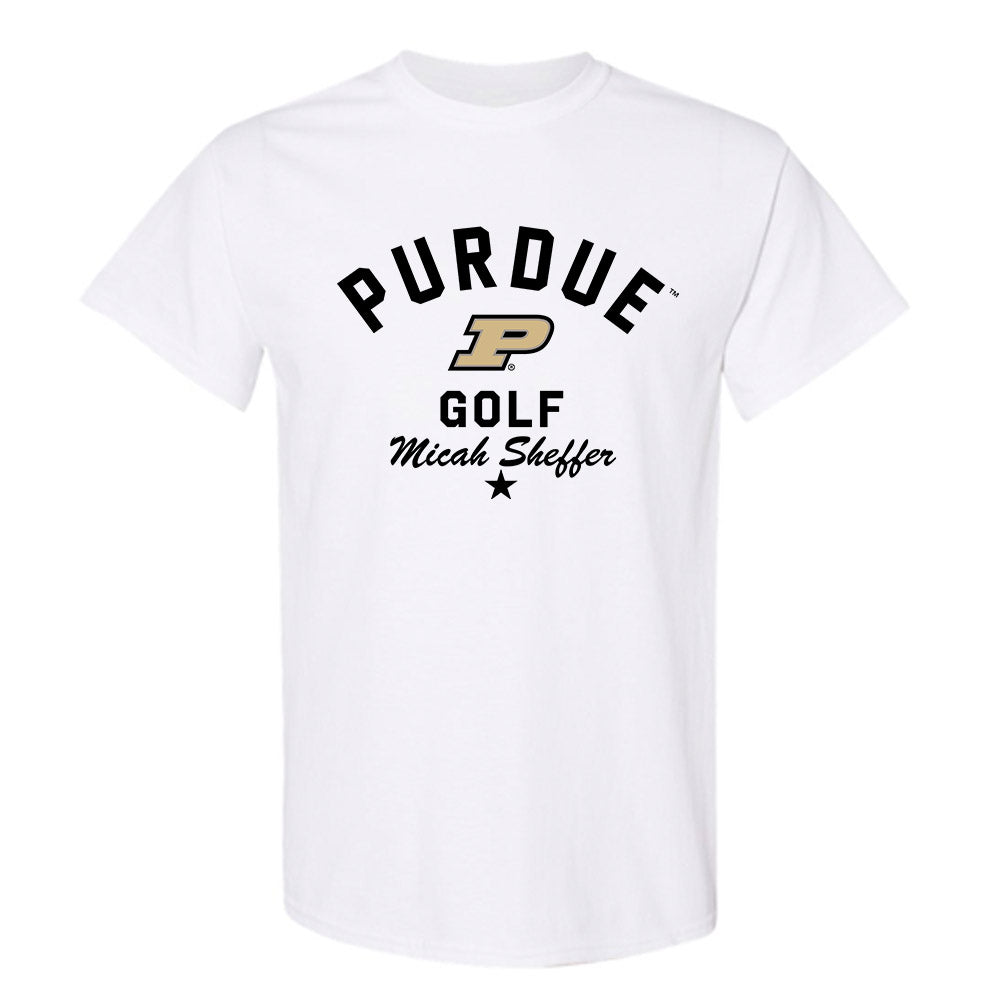 Purdue - NCAA Men's Golf : Micah Sheffer - Classic Shersey T-Shirt-0