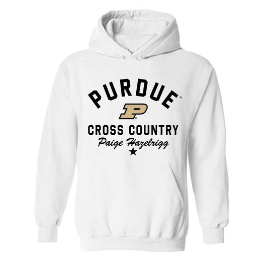 Purdue - NCAA Women's Cross Country : Paige Hazelrigg - Classic Shersey Hooded Sweatshirt-0