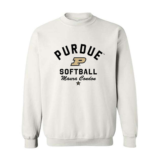 Purdue - NCAA Softball : Maura Condon - Classic Shersey Crewneck Sweatshirt-0