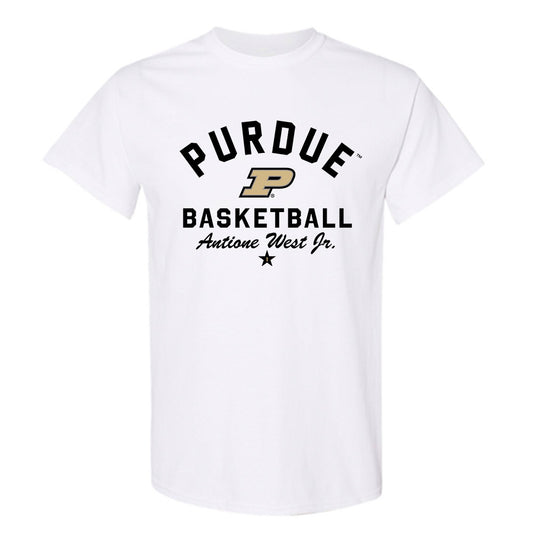 Purdue - NCAA Men's Basketball : Antione West Jr. - Classic Shersey T-Shirt-0