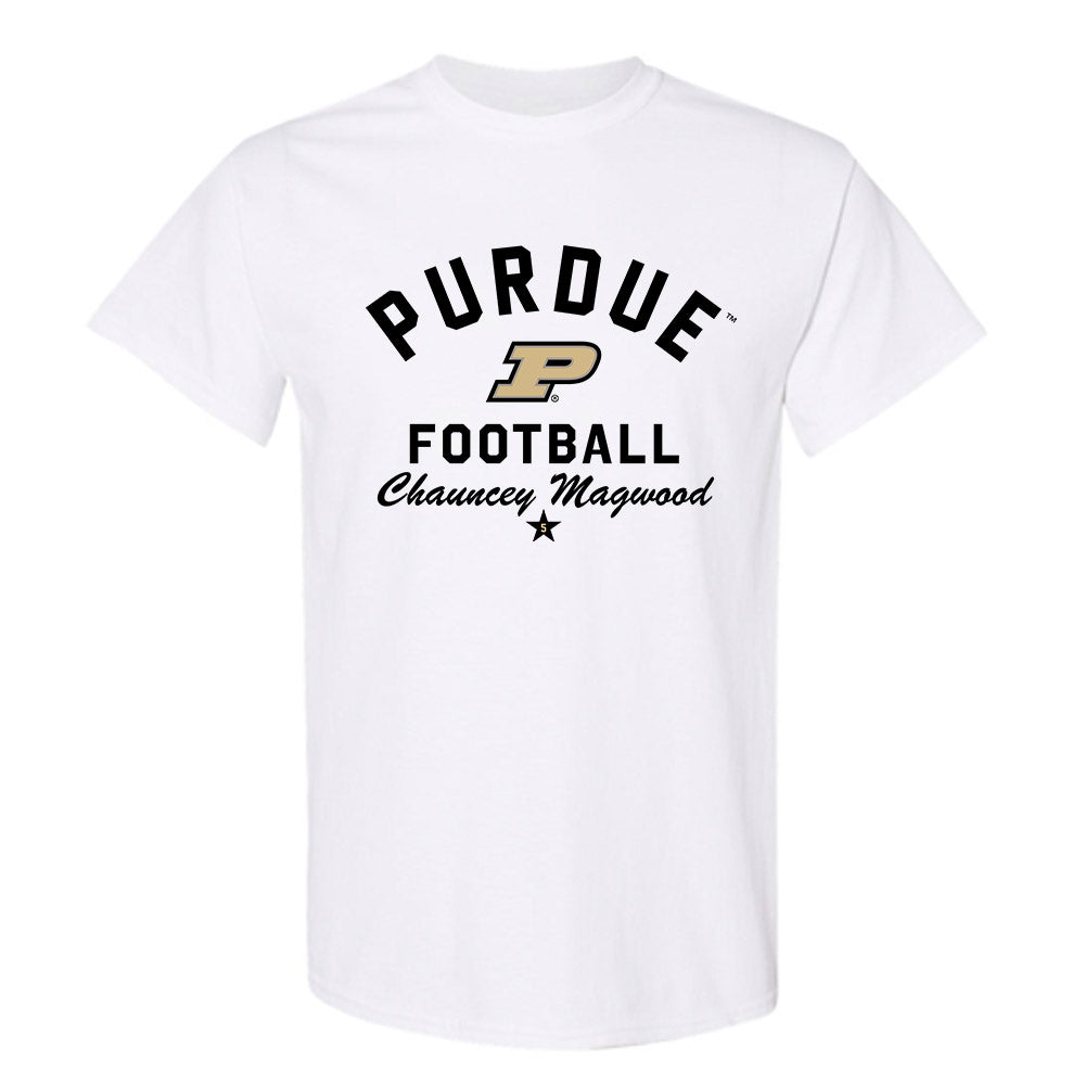 Purdue - NCAA Football : Chauncey Magwood - Classic Shersey T-Shirt-0