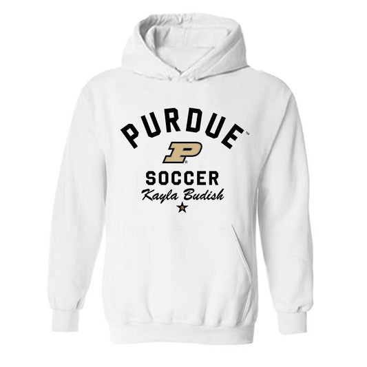 Purdue - NCAA Women's Soccer : Kayla Budish - Classic Shersey Hooded Sweatshirt-0