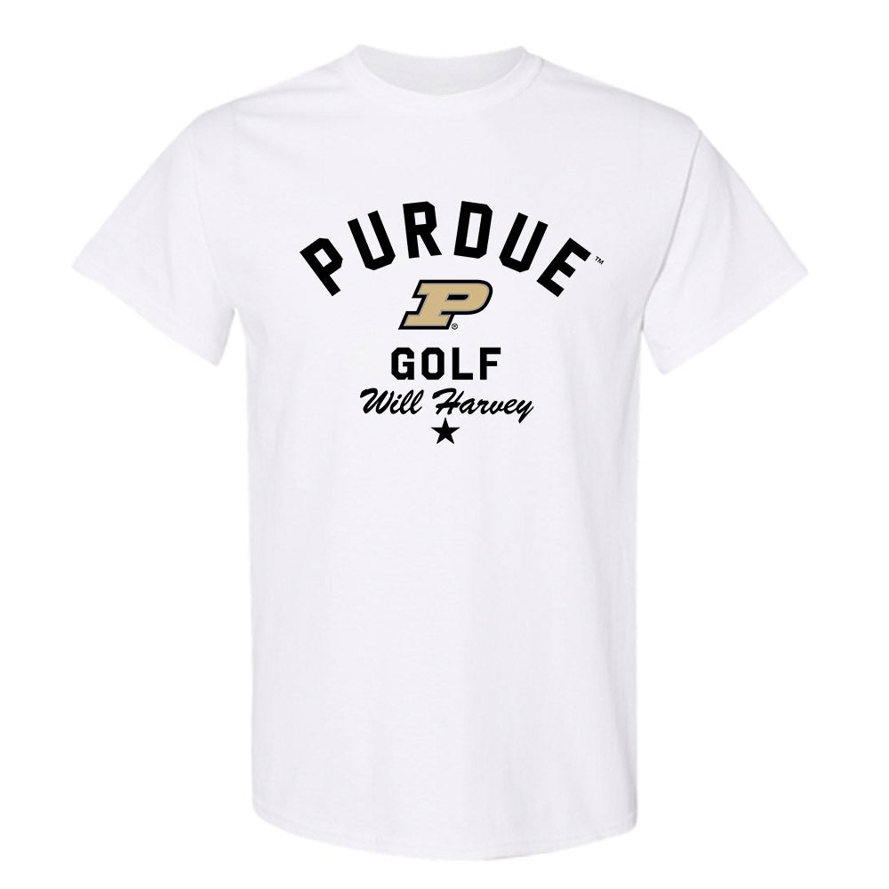 Purdue - NCAA Men's Golf : Will Harvey - Classic Shersey T-Shirt-0
