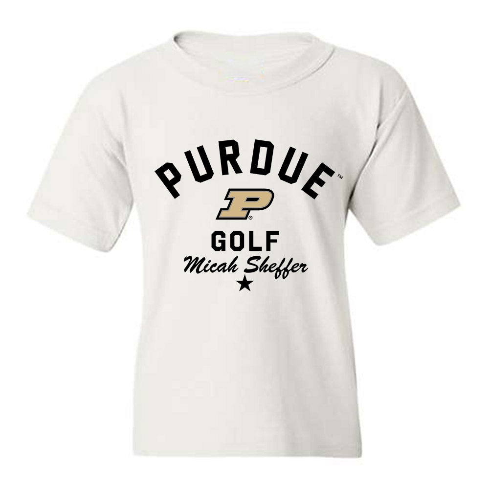 Purdue - NCAA Men's Golf : Micah Sheffer - Classic Shersey Youth T-Shirt-0