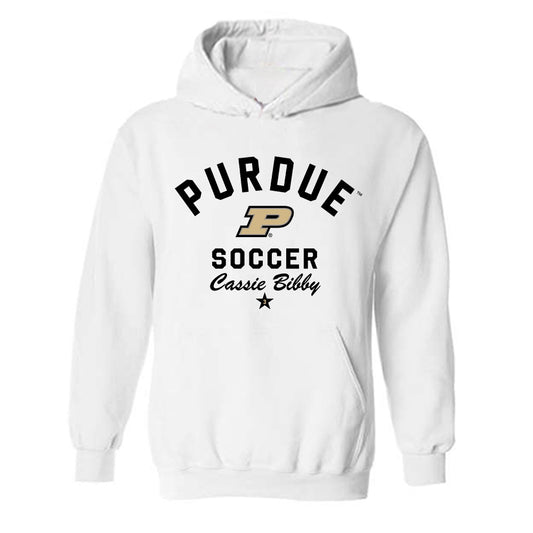 Purdue - NCAA Women's Soccer : Cassie Bibby - Classic Shersey Hooded Sweatshirt-0