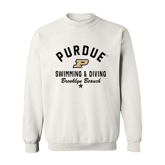 Purdue - NCAA Women's Swimming & Diving : Brooklyn Beauch - Classic Shersey Crewneck Sweatshirt-0