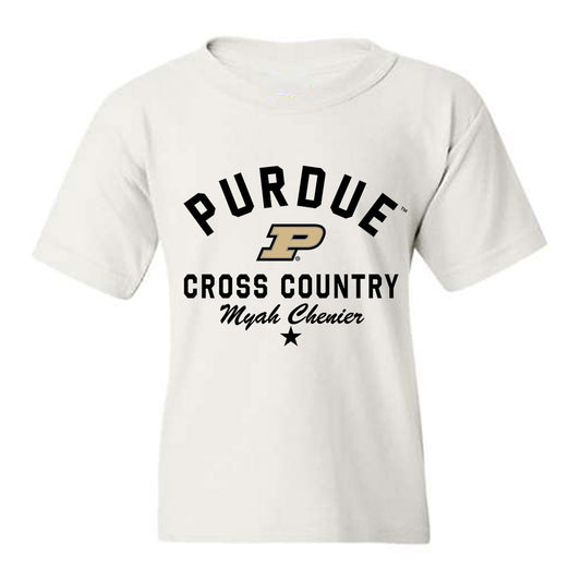 Purdue - NCAA Women's Cross Country : Myah Chenier - Classic Shersey Youth T-Shirt-0