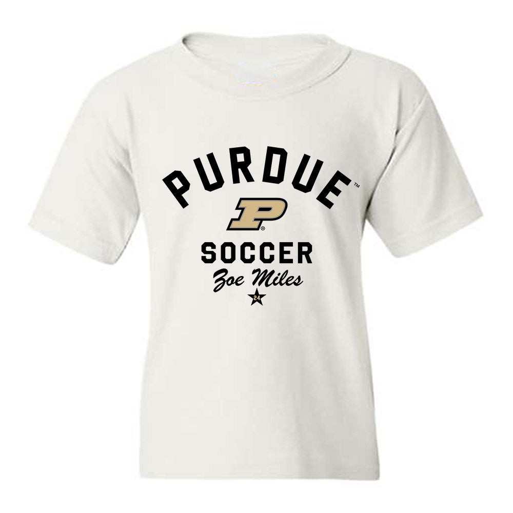 Purdue - NCAA Women's Soccer : Zoe Miles - Classic Shersey Youth T-Shirt-0