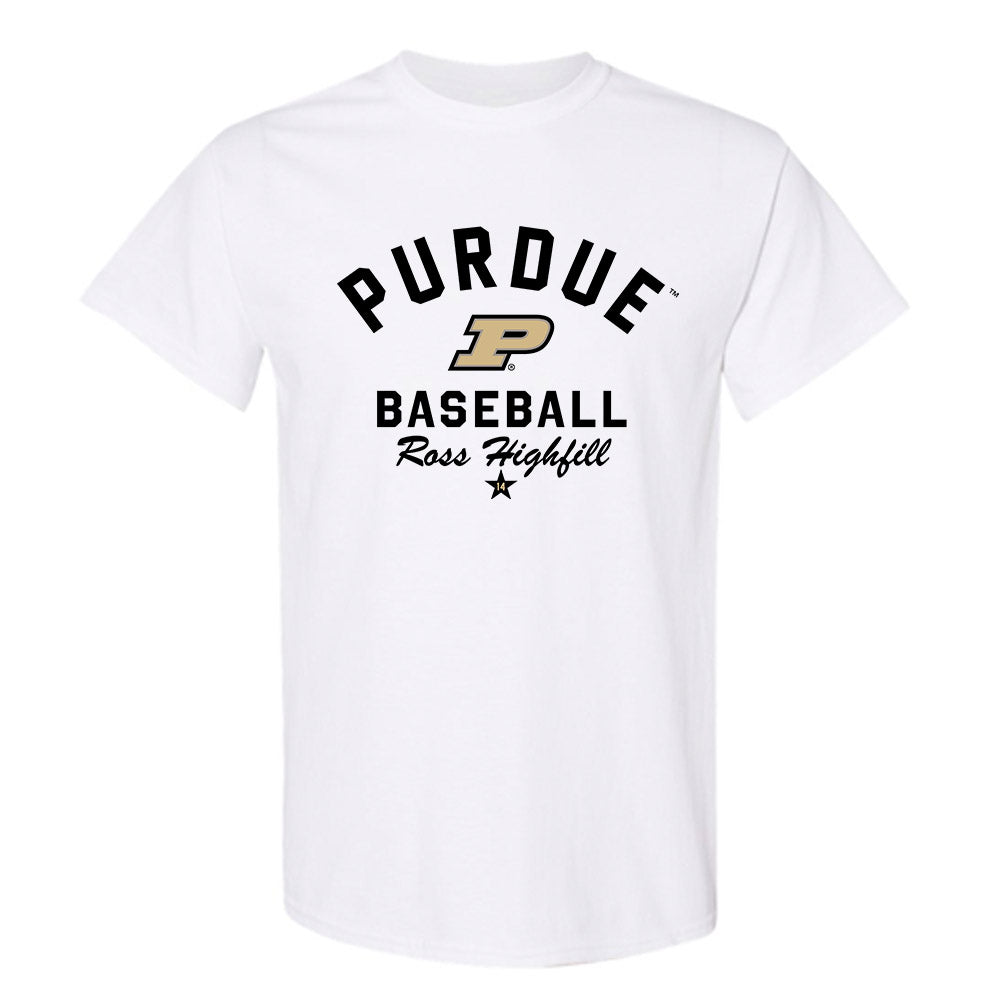 Purdue - NCAA Baseball : Ross Highfill - Classic Shersey T-Shirt-0