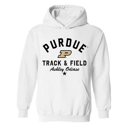 Purdue - NCAA Women's Track & Field : Ashley Odiase - Classic Shersey Hooded Sweatshirt-0