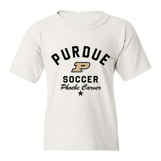 Purdue - NCAA Women's Soccer : Phoebe Carver - Classic Shersey Youth T-Shirt-0
