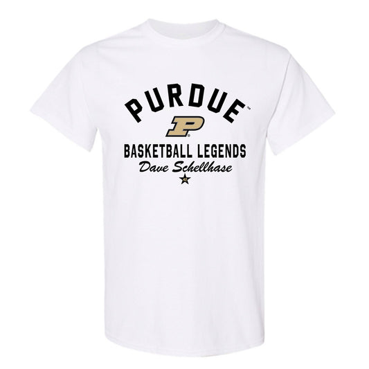 Purdue - NCAA Men's Basketball Legends : Dave Schellhase - Classic Shersey T-Shirt-0