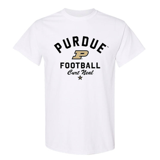 Purdue - NCAA Football : Curt Neal - Classic Shersey T-Shirt-0