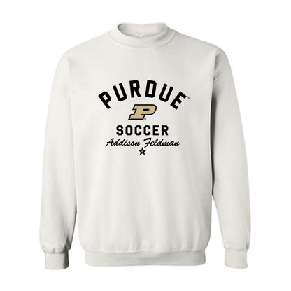 Purdue - NCAA Women's Soccer : Addison Feldman - Classic Shersey Crewneck Sweatshirt-0