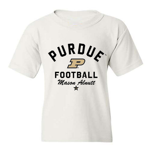 Purdue - NCAA Football : Mason Alnutt - Classic Shersey Youth T-Shirt-0