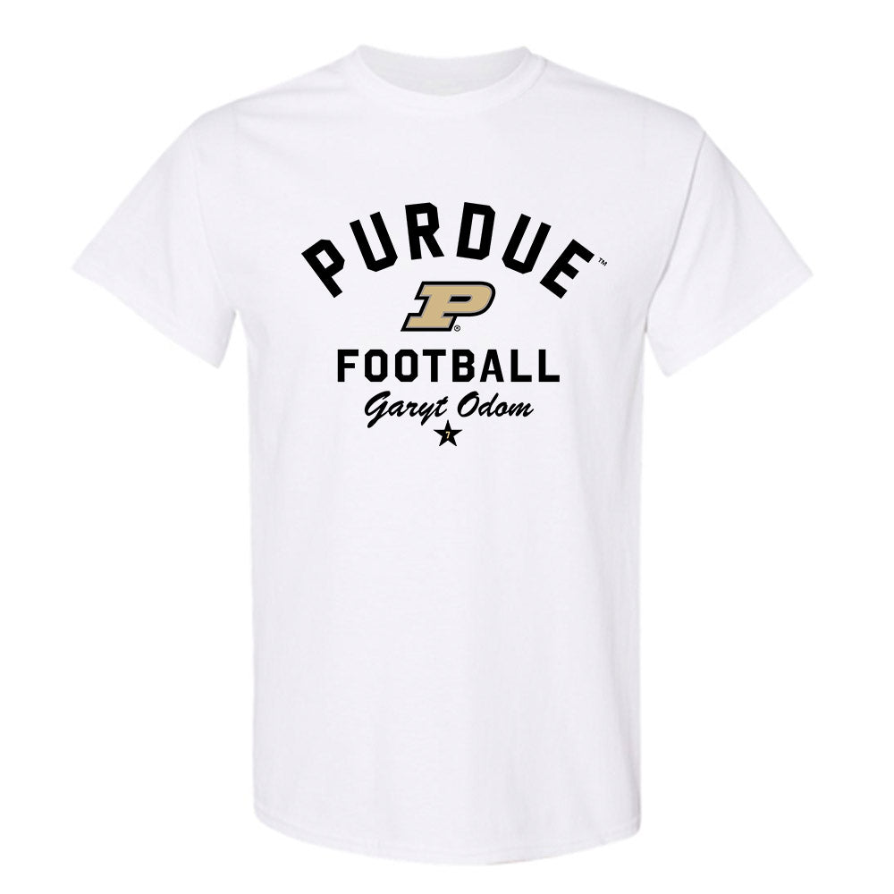 Purdue - NCAA Football : Garyt Odom - Classic Shersey T-Shirt-0