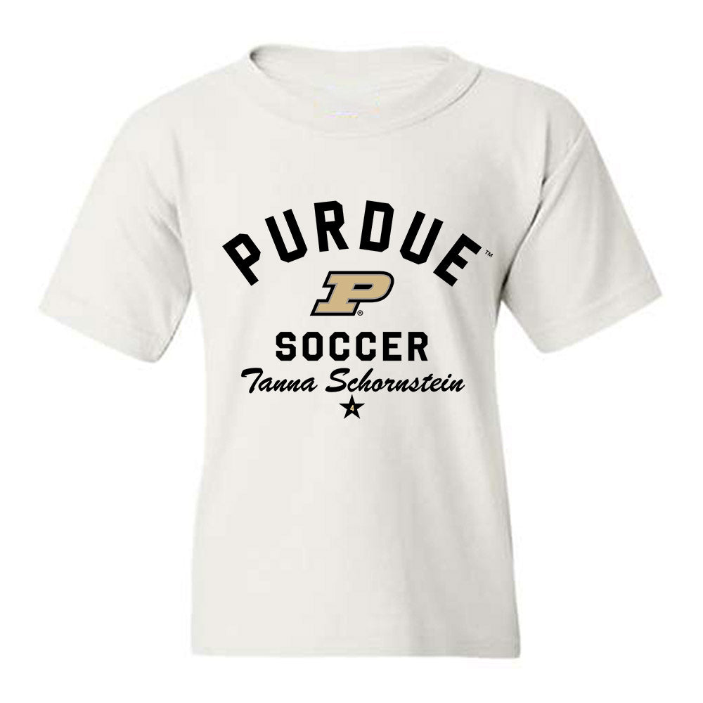 Purdue - NCAA Women's Soccer : Tanna Schornstein - Classic Shersey Youth T-Shirt-0