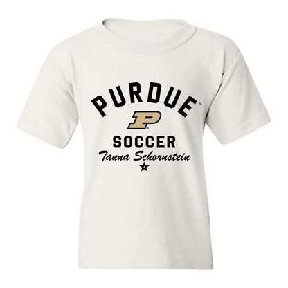 Purdue - NCAA Women's Soccer : Tanna Schornstein - Classic Shersey Youth T-Shirt-0
