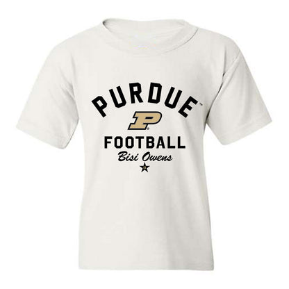 Purdue - NCAA Football : Bisi Owens - Classic Shersey Youth T-Shirt-0