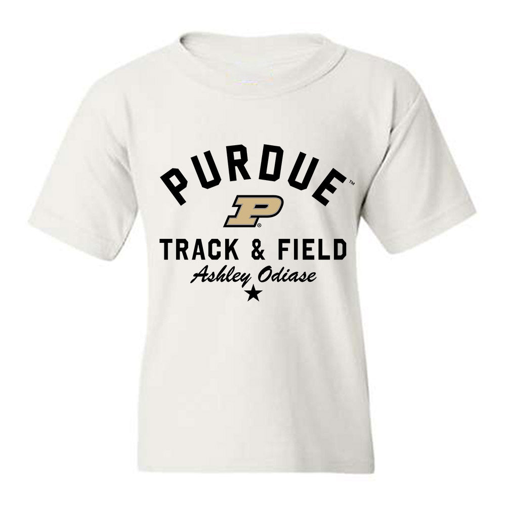 Purdue - NCAA Women's Track & Field : Ashley Odiase - Classic Shersey Youth T-Shirt-0