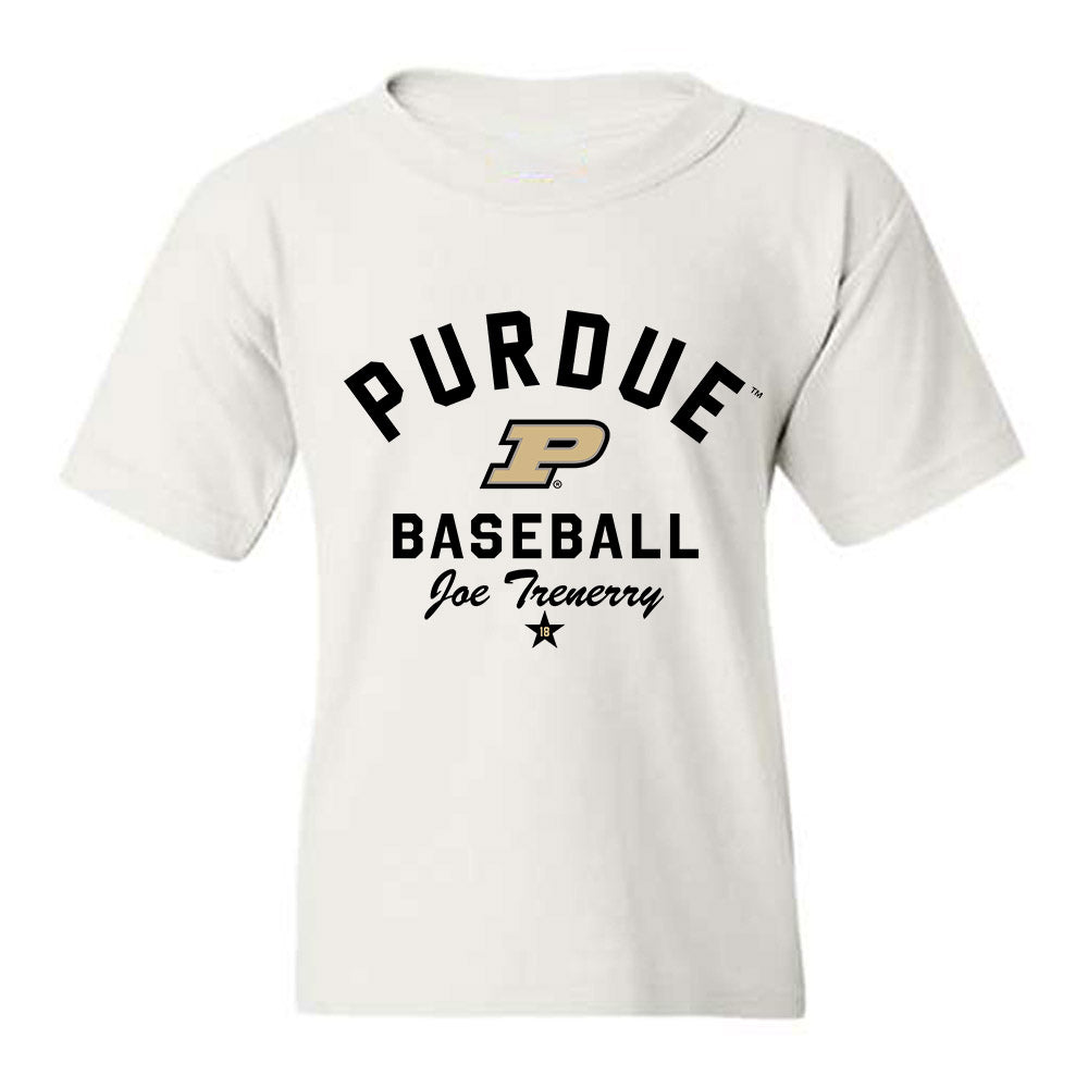 Purdue - NCAA Baseball : Joe Trenerry - Classic Shersey Youth T-Shirt-0