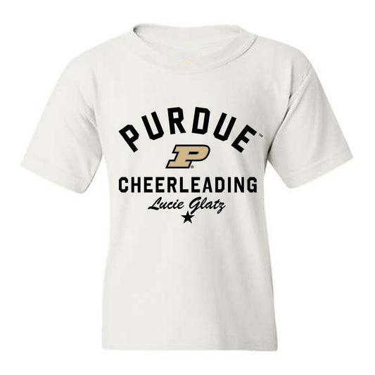 Purdue - NCAA Cheerleading : Lucie Glatz - Classic Shersey Youth T-Shirt-0