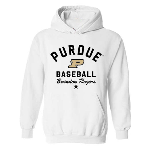 Purdue - NCAA Baseball : Brandon Rogers - Classic Shersey Hooded Sweatshirt-0