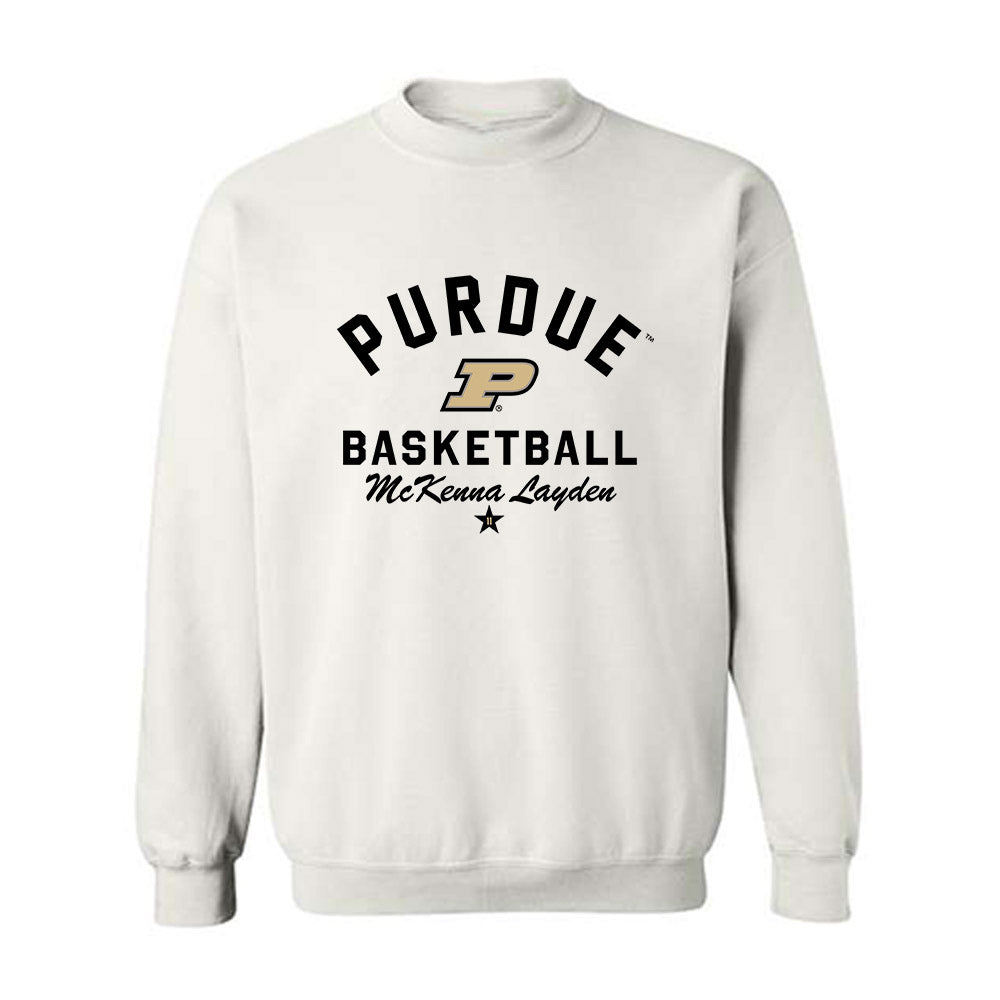 Purdue - NCAA Women's Basketball : McKenna Layden - Classic Shersey Crewneck Sweatshirt-0