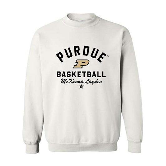 Purdue - NCAA Women's Basketball : McKenna Layden - Classic Shersey Crewneck Sweatshirt-0