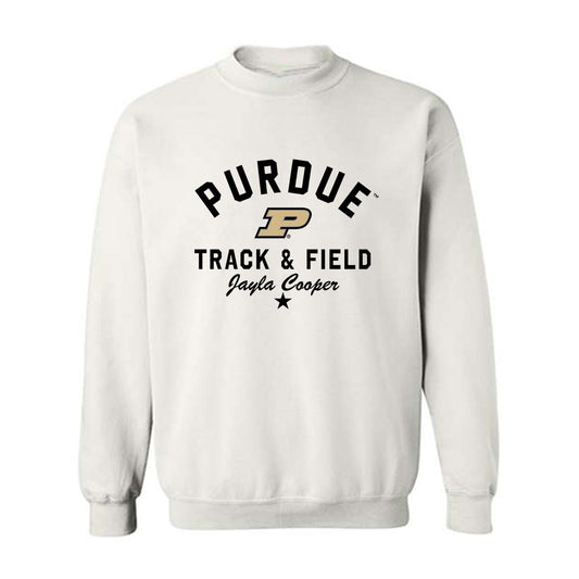 Purdue - NCAA Women's Track & Field : Jayla Cooper - Classic Shersey Crewneck Sweatshirt-0