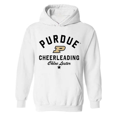 Purdue - NCAA Cheerleading : Chloe Lester - Classic Shersey Hooded Sweatshirt-0