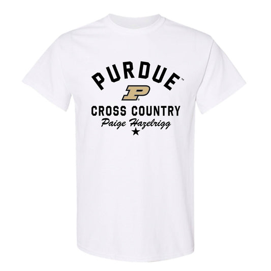 Purdue - NCAA Women's Cross Country : Paige Hazelrigg - Classic Shersey T-Shirt-0