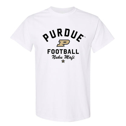 Purdue - NCAA Football : Nuku Mafi - Classic Shersey T-Shirt-0