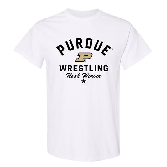 Purdue - NCAA Wrestling : Noah Weaver - Classic Shersey T-Shirt-0