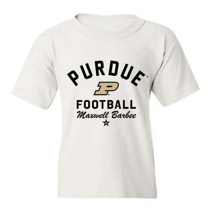 Purdue - NCAA Football : Maxwell Barbee - Classic Shersey Youth T-Shirt-0