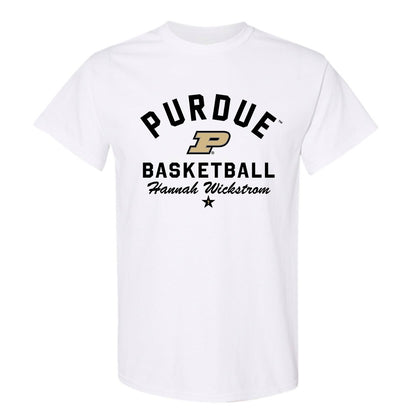 Purdue - NCAA Women's Basketball : Hannah Wickstrom - Classic Shersey T-Shirt-0