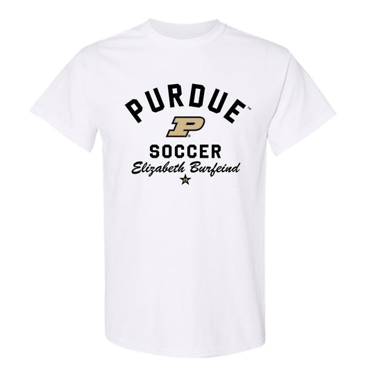 Purdue - NCAA Women's Soccer : Elizabeth Burfeind - Classic Shersey T-Shirt-0